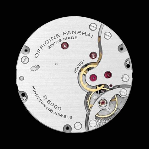 p6000 panerai|panerai manually wound movement.